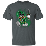 T-Shirts Dark Heather / Small Green Ranger Artwork T-Shirt