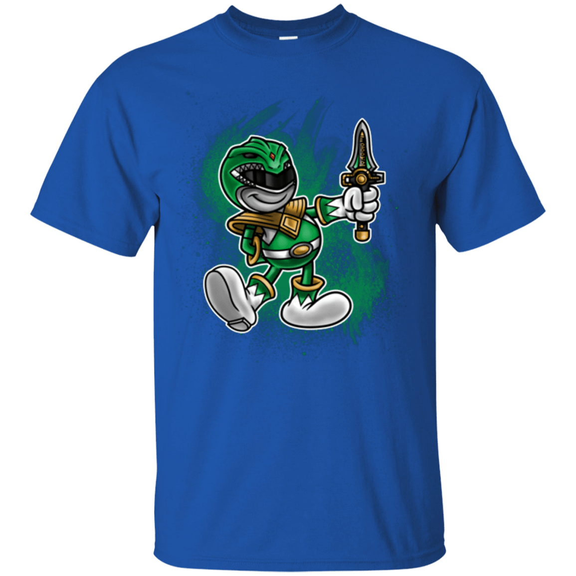 T-Shirts Royal / Small Green Ranger Artwork T-Shirt