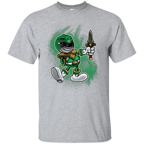 T-Shirts Sport Grey / Small Green Ranger Artwork T-Shirt