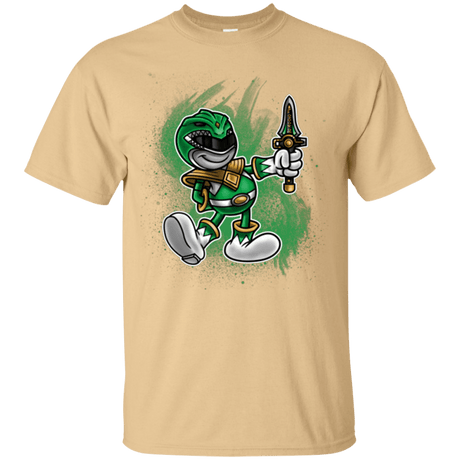 T-Shirts Vegas Gold / Small Green Ranger Artwork T-Shirt