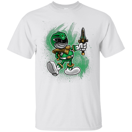T-Shirts White / Small Green Ranger Artwork T-Shirt