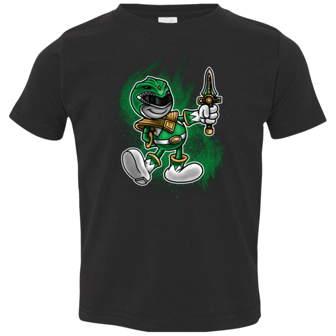 T-Shirts Black / 2T Green Ranger Artwork Toddler Premium T-Shirt