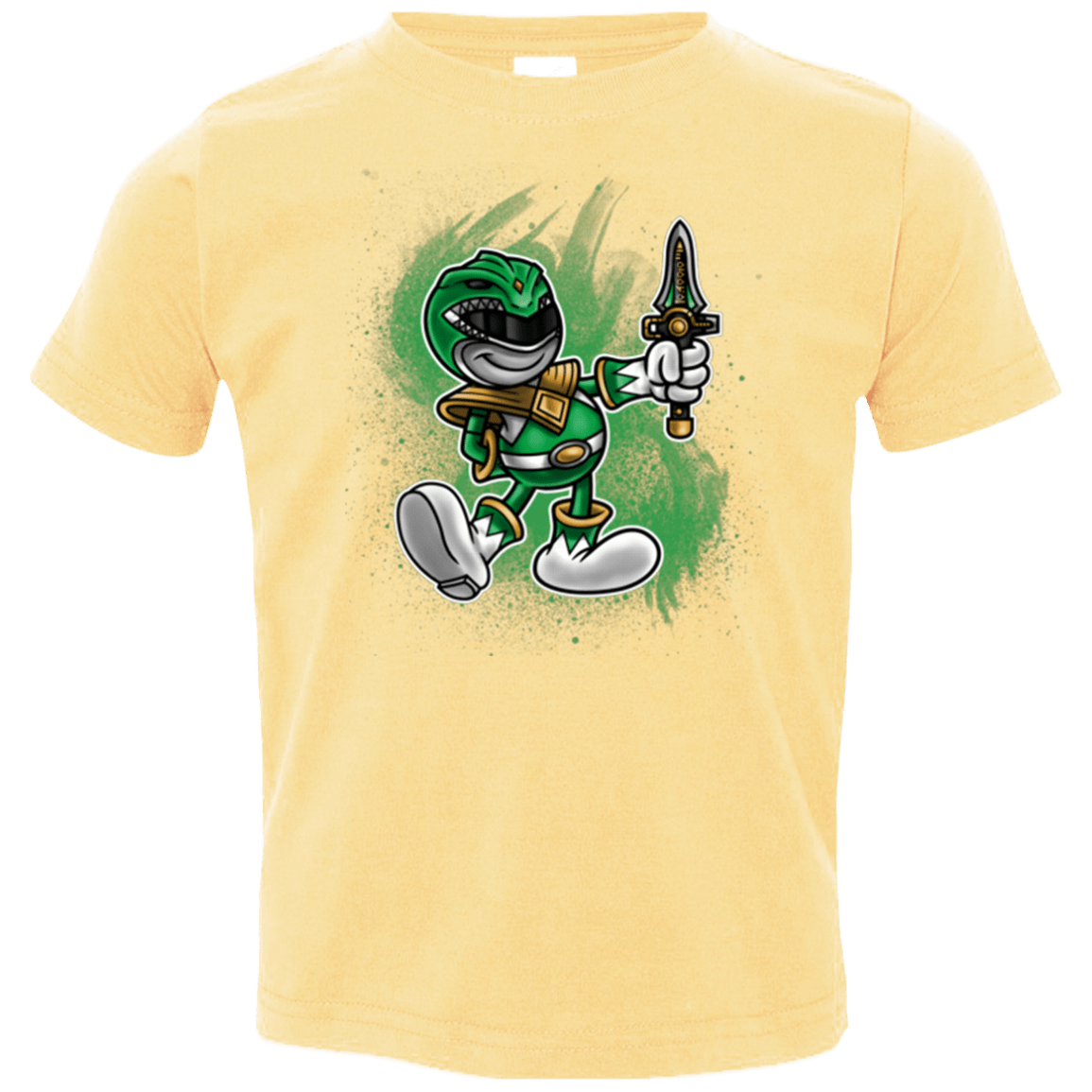 T-Shirts Butter / 2T Green Ranger Artwork Toddler Premium T-Shirt