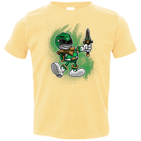 T-Shirts Butter / 2T Green Ranger Artwork Toddler Premium T-Shirt