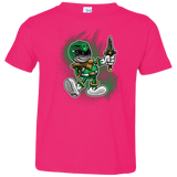 T-Shirts Hot Pink / 2T Green Ranger Artwork Toddler Premium T-Shirt