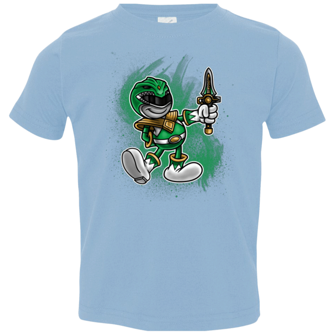 T-Shirts Light Blue / 2T Green Ranger Artwork Toddler Premium T-Shirt