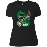 T-Shirts Black / X-Small Green Ranger Artwork Women's Premium T-Shirt
