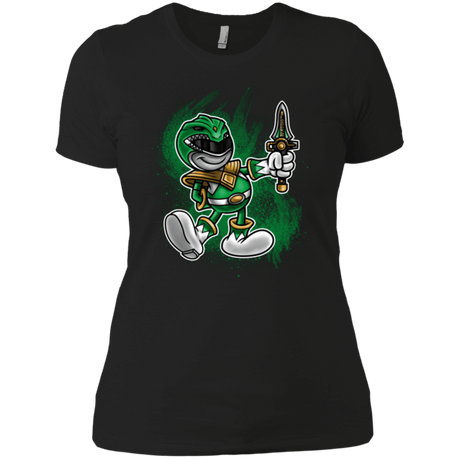 T-Shirts Black / X-Small Green Ranger Artwork Women's Premium T-Shirt