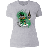 T-Shirts Heather Grey / X-Small Green Ranger Artwork Women's Premium T-Shirt