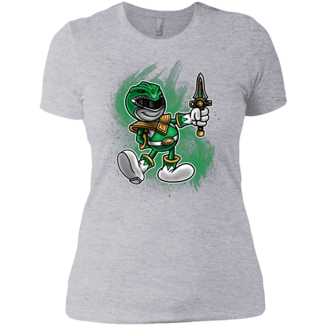 T-Shirts Heather Grey / X-Small Green Ranger Artwork Women's Premium T-Shirt