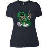 T-Shirts Indigo / X-Small Green Ranger Artwork Women's Premium T-Shirt