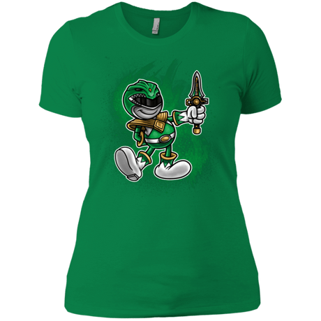 T-Shirts Kelly Green / X-Small Green Ranger Artwork Women's Premium T-Shirt