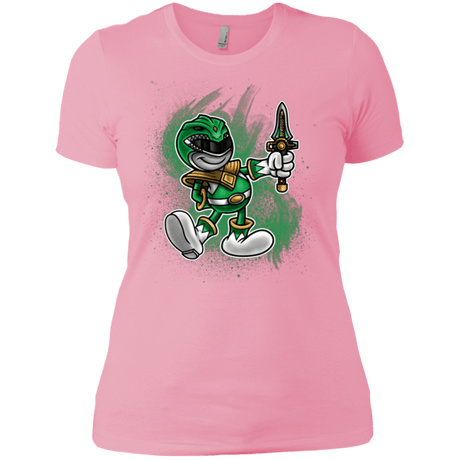T-Shirts Light Pink / X-Small Green Ranger Artwork Women's Premium T-Shirt