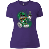 T-Shirts Purple / X-Small Green Ranger Artwork Women's Premium T-Shirt