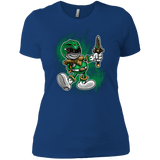 T-Shirts Royal / X-Small Green Ranger Artwork Women's Premium T-Shirt