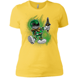 T-Shirts Vibrant Yellow / X-Small Green Ranger Artwork Women's Premium T-Shirt