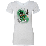 T-Shirts Heather White / Small Green Ranger Artwork Women's Triblend T-Shirt