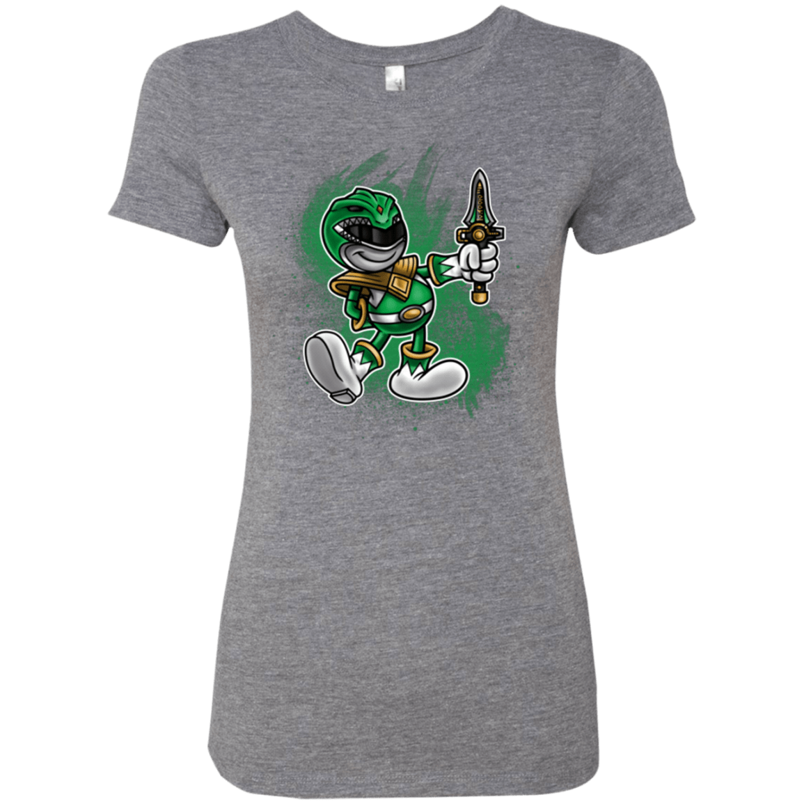 T-Shirts Premium Heather / Small Green Ranger Artwork Women's Triblend T-Shirt