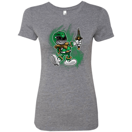 T-Shirts Premium Heather / Small Green Ranger Artwork Women's Triblend T-Shirt