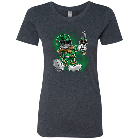 T-Shirts Vintage Navy / Small Green Ranger Artwork Women's Triblend T-Shirt
