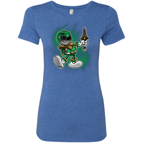 T-Shirts Vintage Royal / Small Green Ranger Artwork Women's Triblend T-Shirt