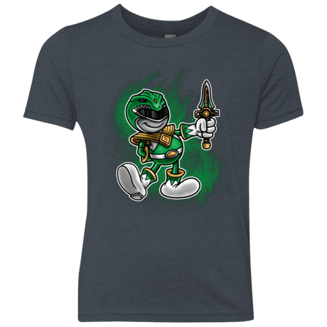 T-Shirts Vintage Navy / YXS Green Ranger Artwork Youth Triblend T-Shirt