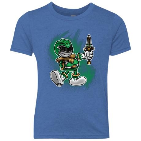 T-Shirts Vintage Royal / YXS Green Ranger Artwork Youth Triblend T-Shirt