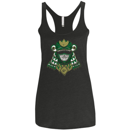 T-Shirts Vintage Black / X-Small Green Shogun Ranger Women's Triblend Racerback Tank