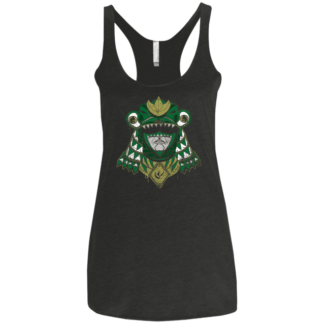 T-Shirts Vintage Black / X-Small Green Shogun Ranger Women's Triblend Racerback Tank