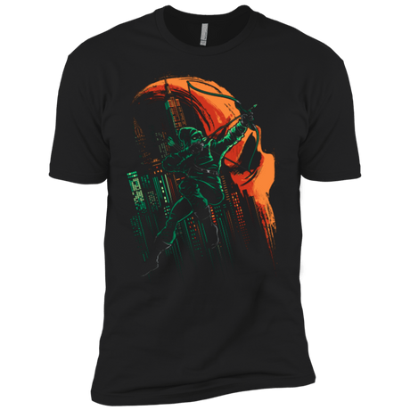 T-Shirts Black / YXS Green Vigilance Boys Premium T-Shirt