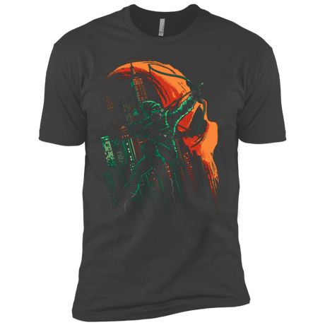 T-Shirts Heavy Metal / YXS Green Vigilance Boys Premium T-Shirt
