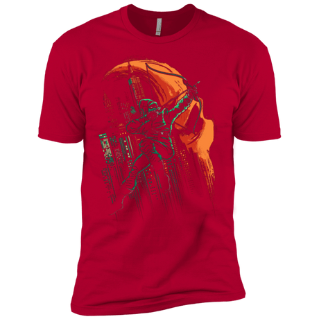 T-Shirts Red / YXS Green Vigilance Boys Premium T-Shirt