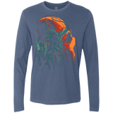 T-Shirts Indigo / Small Green Vigilance Men's Premium Long Sleeve