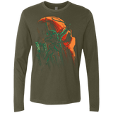T-Shirts Military Green / Small Green Vigilance Men's Premium Long Sleeve