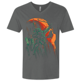 T-Shirts Heavy Metal / X-Small Green Vigilance Men's Premium V-Neck