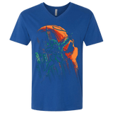 T-Shirts Royal / X-Small Green Vigilance Men's Premium V-Neck