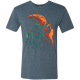 T-Shirts Indigo / Small Green Vigilance Men's Triblend T-Shirt