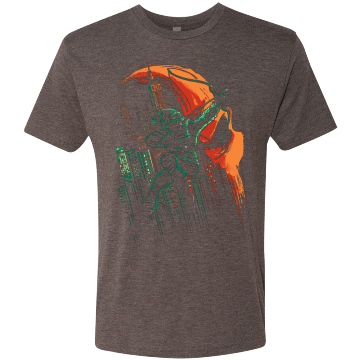 T-Shirts Macchiato / Small Green Vigilance Men's Triblend T-Shirt