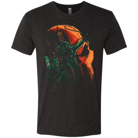 T-Shirts Vintage Black / Small Green Vigilance Men's Triblend T-Shirt