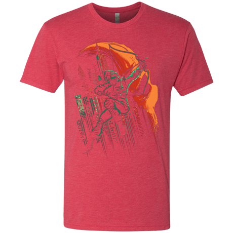 T-Shirts Vintage Red / Small Green Vigilance Men's Triblend T-Shirt