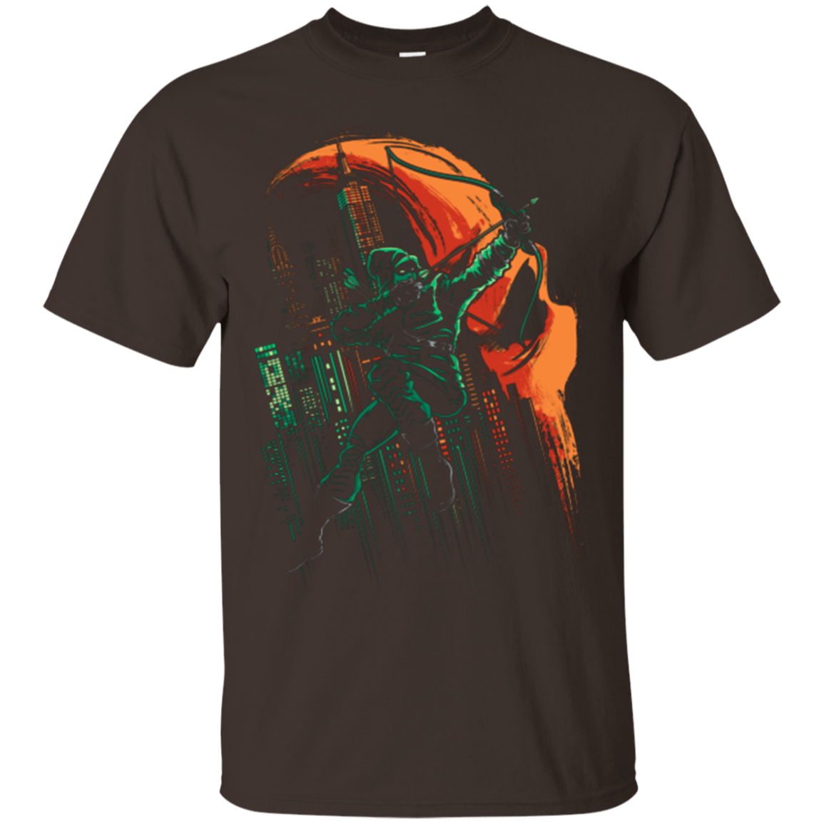 T-Shirts Dark Chocolate / Small Green Vigilance T-Shirt