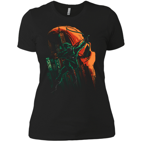 T-Shirts Black / X-Small Green Vigilance Women's Premium T-Shirt