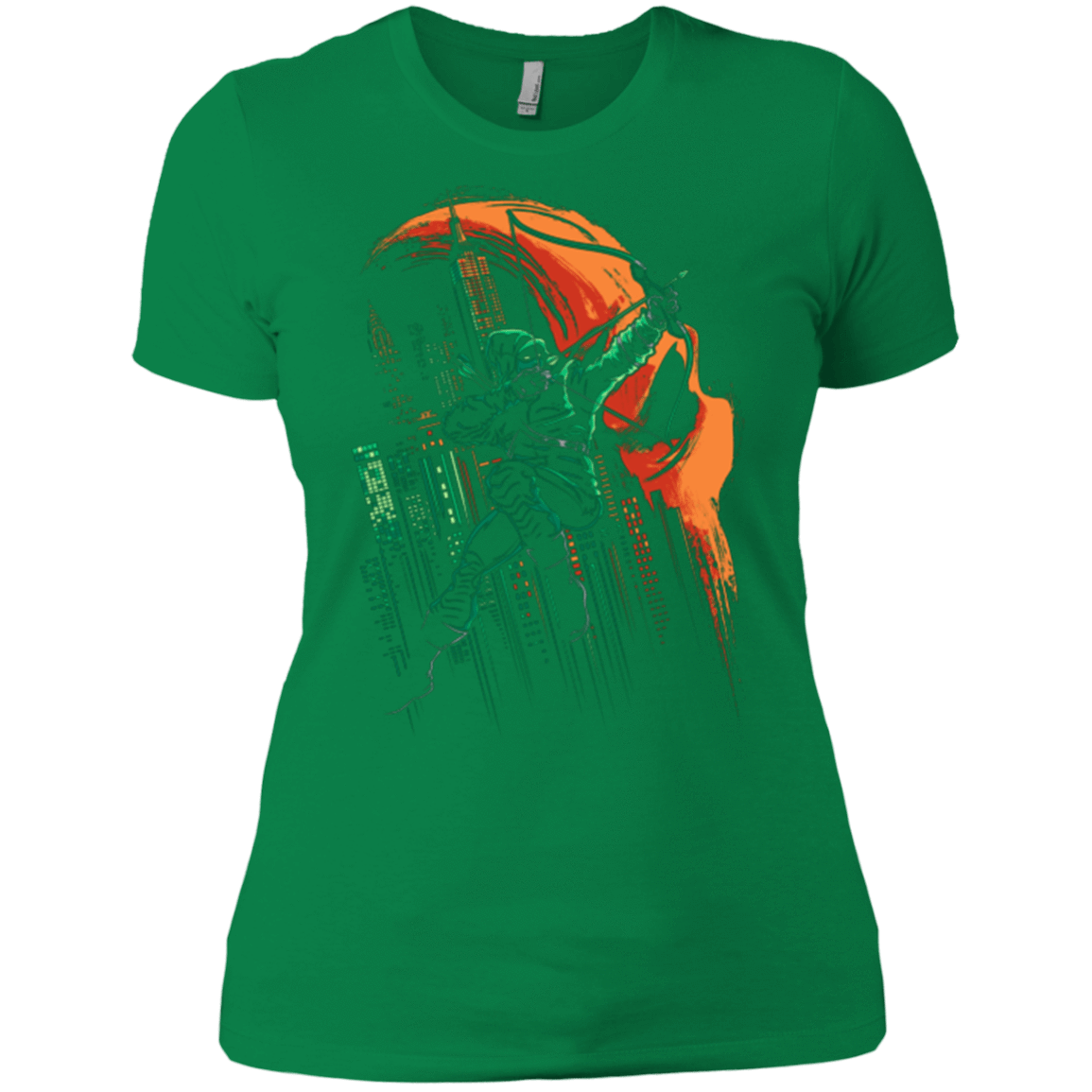 T-Shirts Kelly Green / X-Small Green Vigilance Women's Premium T-Shirt