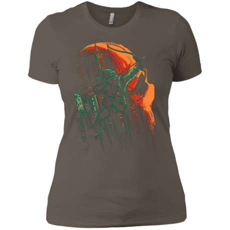 T-Shirts Warm Grey / X-Small Green Vigilance Women's Premium T-Shirt