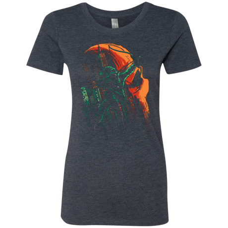 T-Shirts Vintage Navy / Small Green Vigilance Women's Triblend T-Shirt