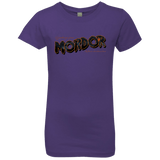 T-Shirts Purple Rush / YXS Greetings From Mordor Girls Premium T-Shirt