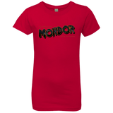 T-Shirts Red / YXS Greetings From Mordor Girls Premium T-Shirt