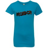 T-Shirts Turquoise / YXS Greetings From Mordor Girls Premium T-Shirt