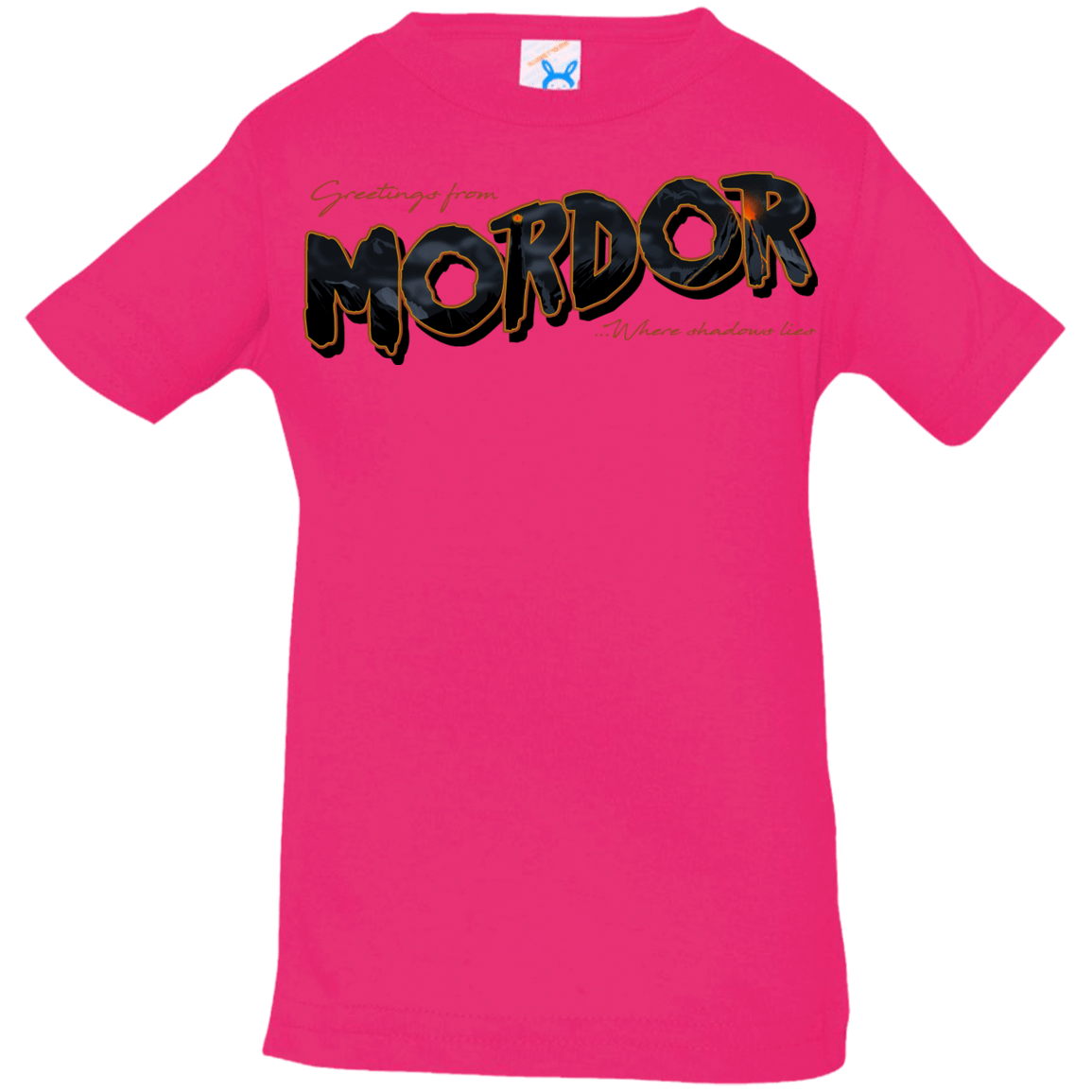 T-Shirts Hot Pink / 6 Months Greetings From Mordor Infant Premium T-Shirt