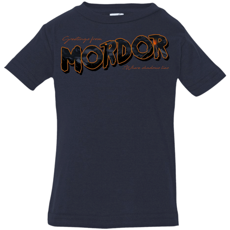 T-Shirts Navy / 6 Months Greetings From Mordor Infant Premium T-Shirt